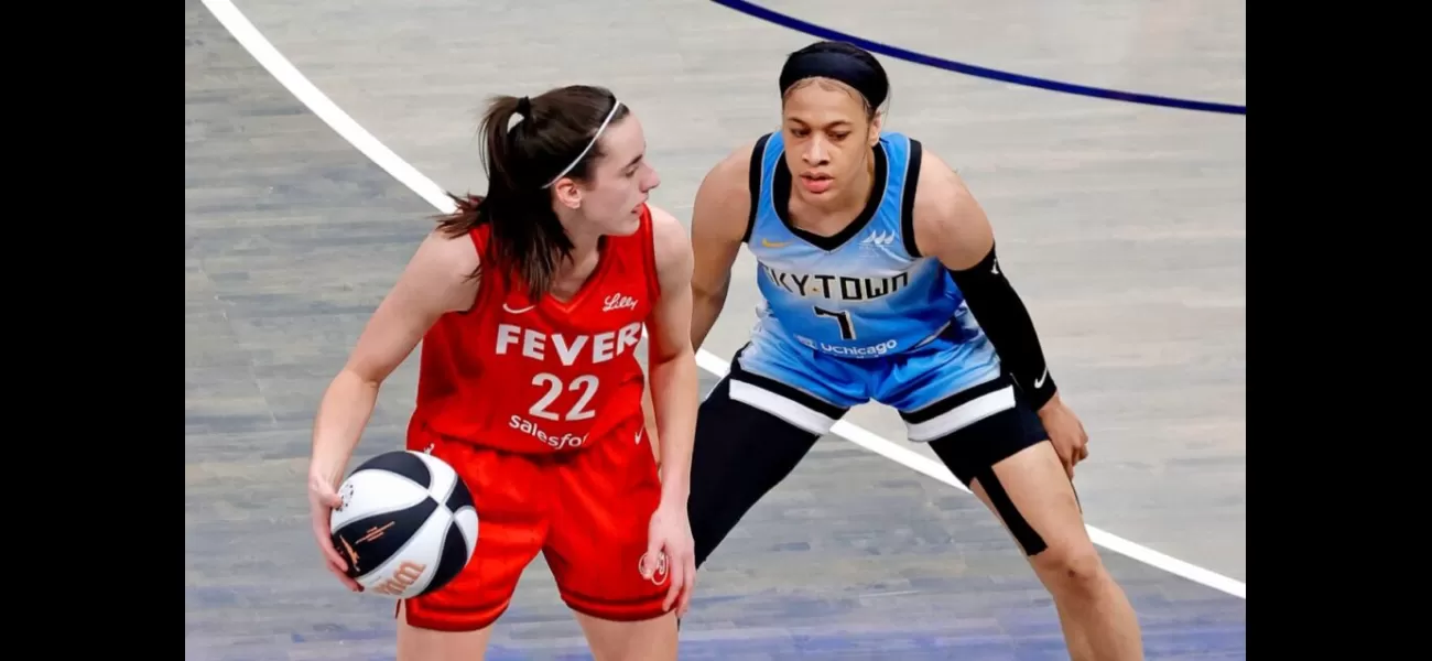 Chennedy Clark of Sky questions Caitlin Clark's skills and defends WNBA ruling of foul as a flagrant-1 violation.