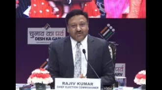 CEC Rajiv Kumar challenges opposition to provide evidence of trying to manipulate election procedures.