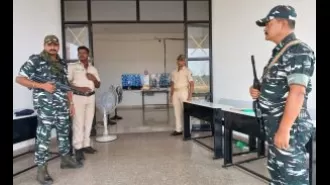 Odisha has implemented a three-tier security system at its strong rooms and counting centers to ensure safety and transparency during the election process.
