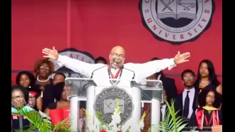 Daniel Black talks about his popular speech at an HBCU graduation ceremony.