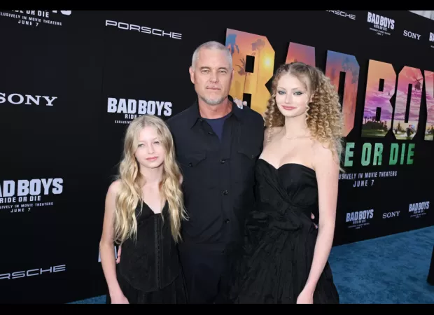 Famous 90s star's daughter looks just like her mother as she takes a photo on the red carpet.