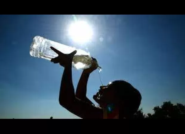 The temperature is rising.