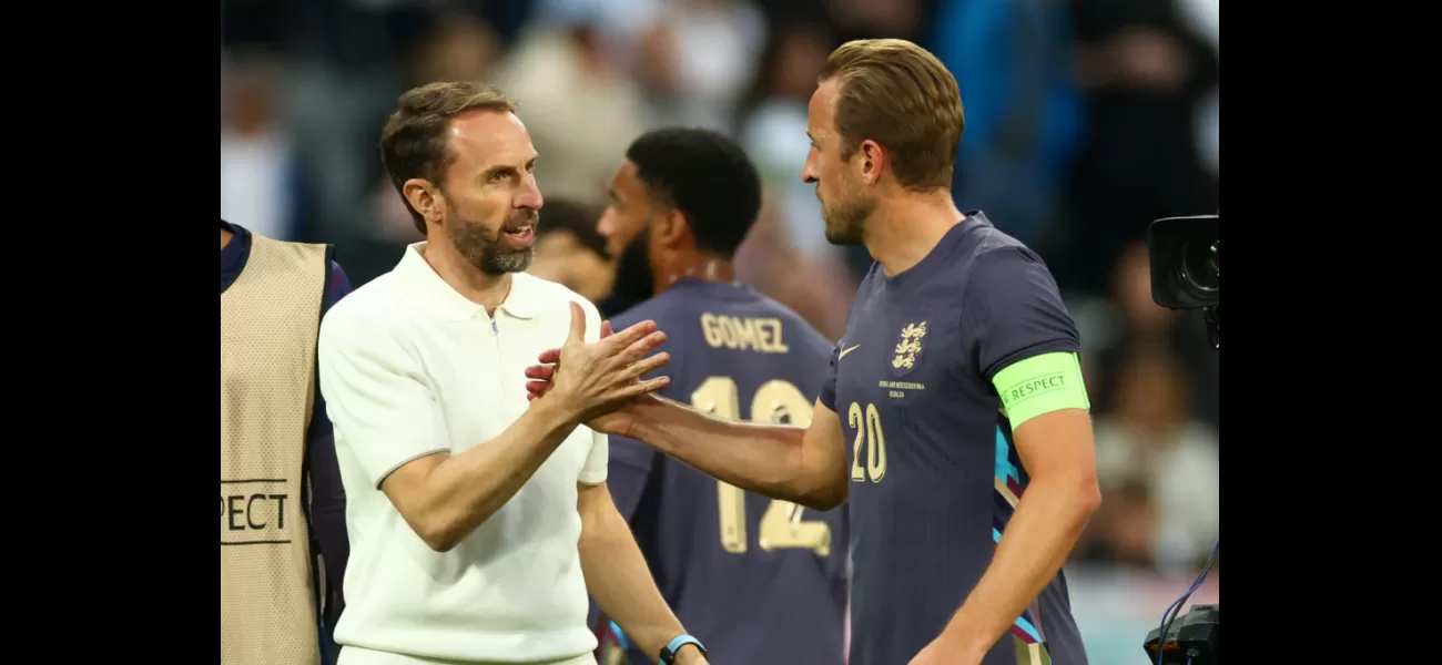 England coach Southgate denied striker Kane's request in victory against Bosnia.