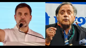 Rahul Gandhi and Shashi Tharoor are ahead in the postal ballot count in Kerala.