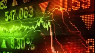 Stock markets fall sharply as early results show BJP may not win as many seats as predicted by exit polls.