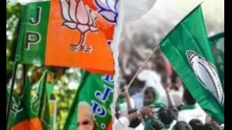 In Odisha, BJP is ahead in 19 Lok Sabha seats while BJD is leading in only 1.