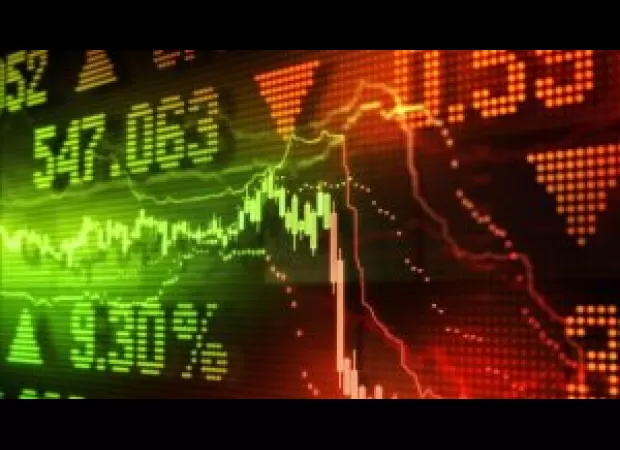 Stock markets fall sharply as early results show BJP may not win as many seats as predicted by exit polls.