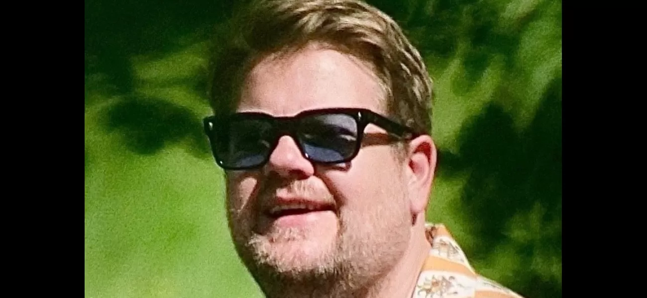 James Corden is happy with positive feedback for his handling of Portugal flight crisis.