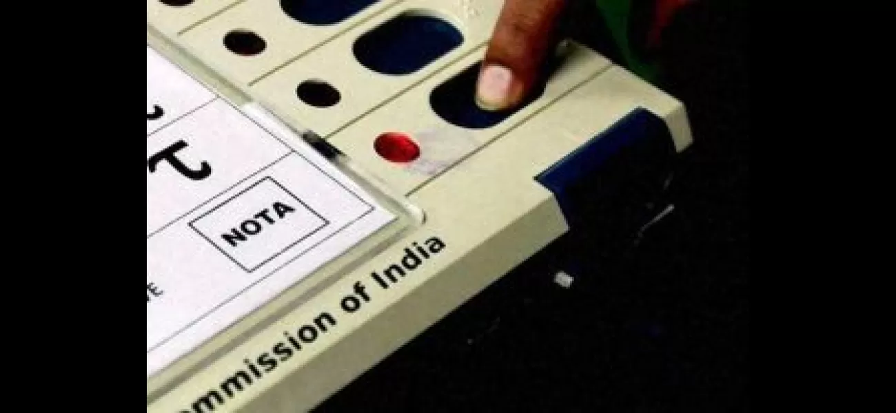 NOTA sets record in Madhya Pradesh's Indore constituency by garnering a high number of votes.