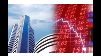 Stock market takes major hit on election day with Sensex experiencing its biggest drop in four years.