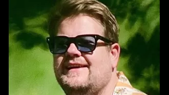 James Corden is happy with positive feedback for his handling of Portugal flight crisis.