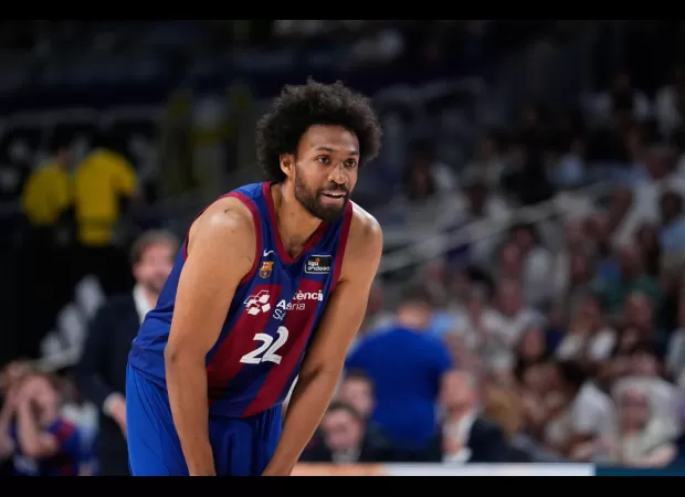 Jabari Parker, former Celtics player, becomes emotional when questioned about playing basketball internationally.