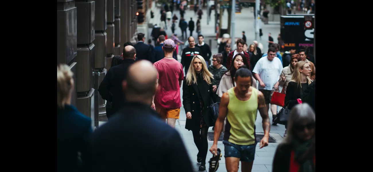 Australia's economy experiences slowest increase in output in nearly three years.