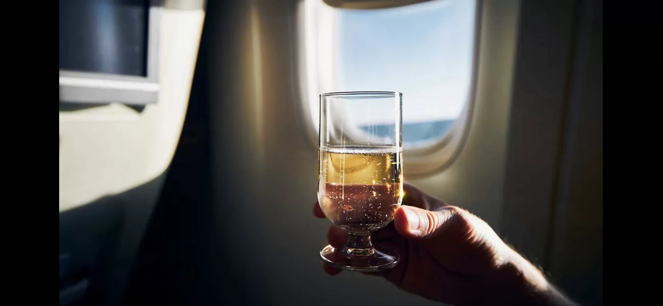 Don't consume alcohol before sleeping on a flight as it can have negative effects on your current and future well-being.