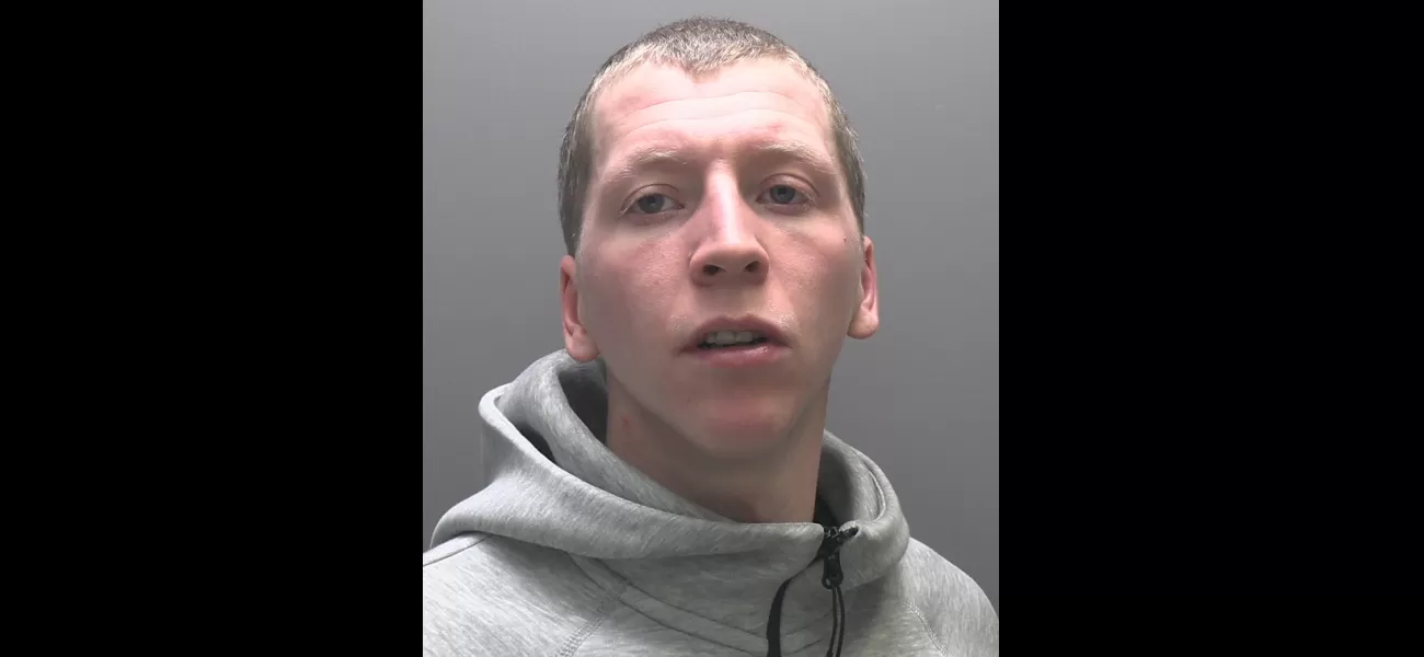 A thief was knocked off an e-bike after stealing 24 phones in just one hour.