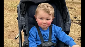 A family is devastated after a toddler drowns in a dam in Victoria.