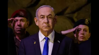 The House approves measure targeting war-crimes court for trying to arrest Netanyahu.