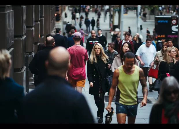 Australia's economy experiences slowest increase in output in nearly three years.