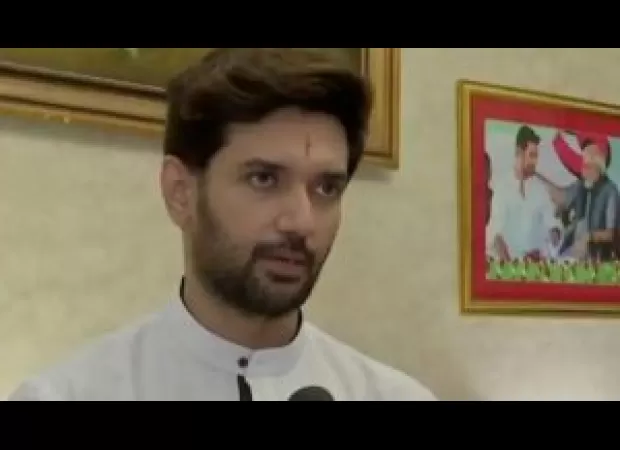 Chirag Paswan meets Nitish Kumar in Delhi before NDA meeting.