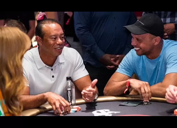 Tiger Woods' appearance at a Las Vegas charity event raises concerns.