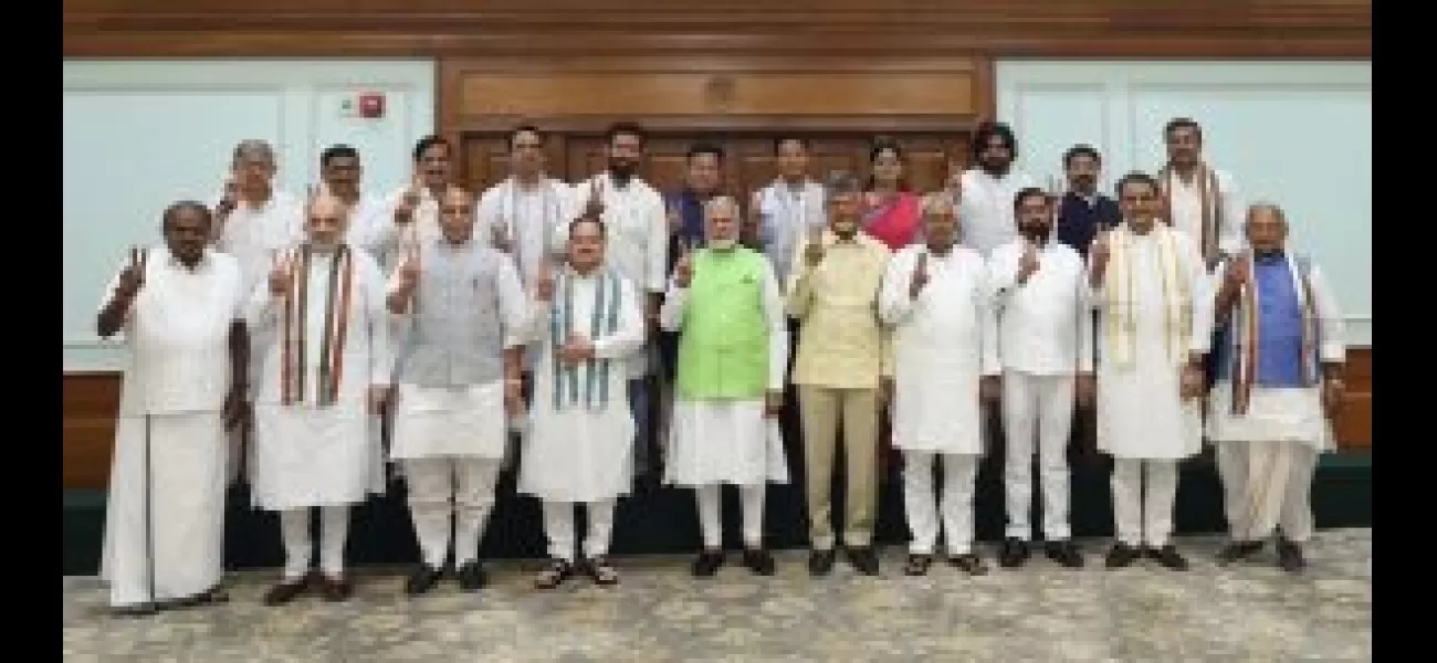 Modi chosen as NDA leader, set to establish government with unanimous decision.