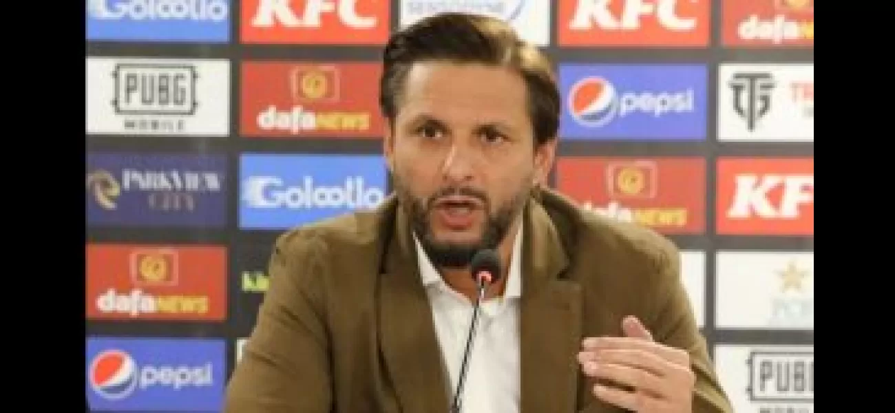 Afridi describes India-Pakistan match in New York as their version of the Super Bowl.