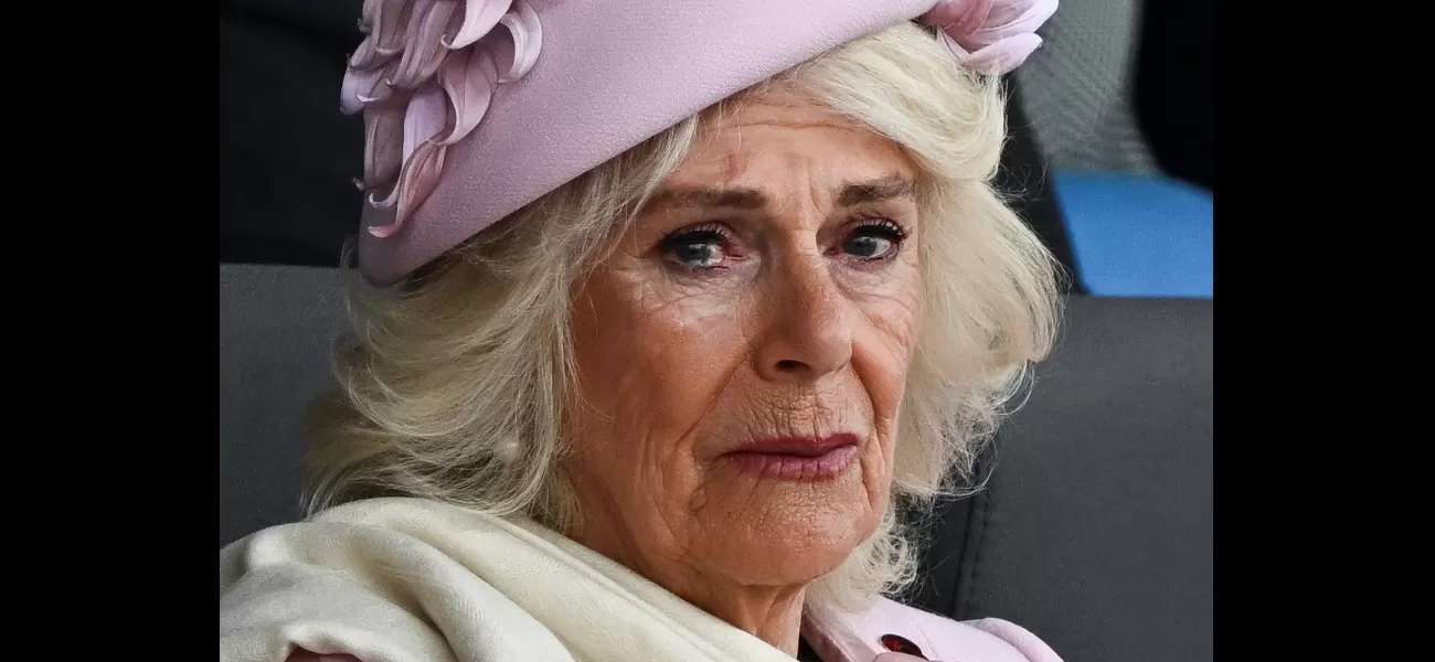 Camilla was moved to tears by the story of D-Day.