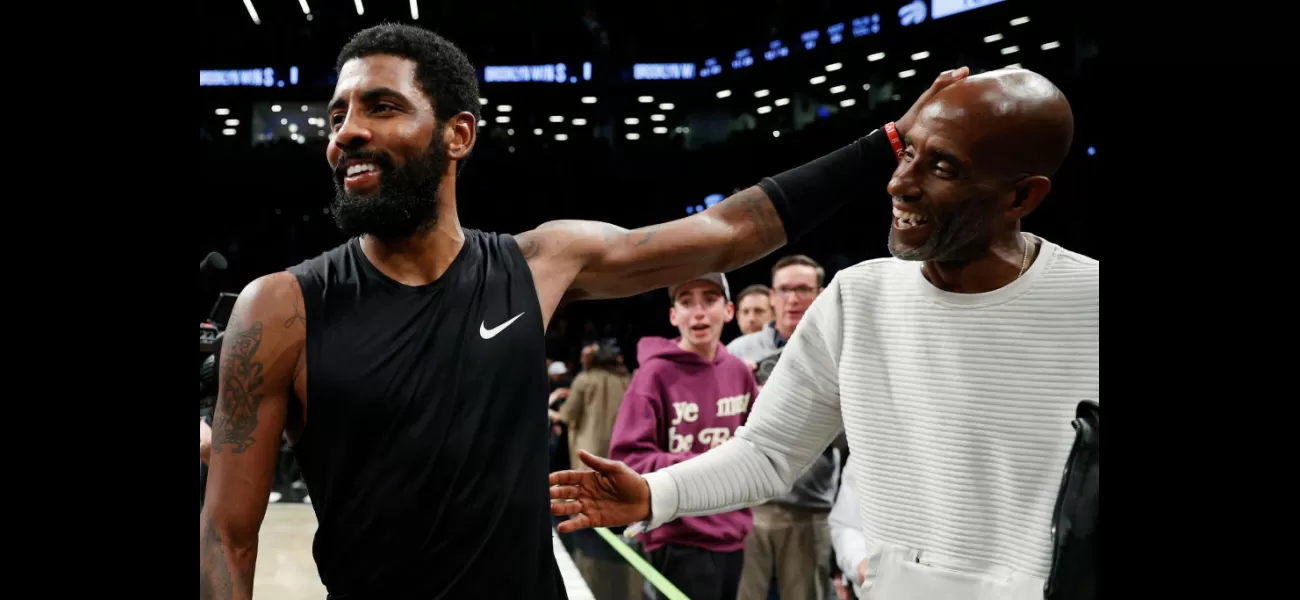 Kyrie Irving signs his father Drederick to a shoe deal, showcasing his commitment to family.