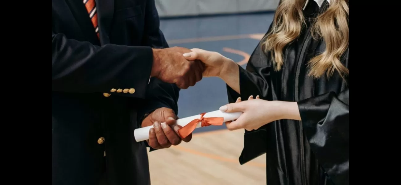 A father interrupts his daughter's graduation handshake with a black superintendent, sparking controversy about race and whiteness.