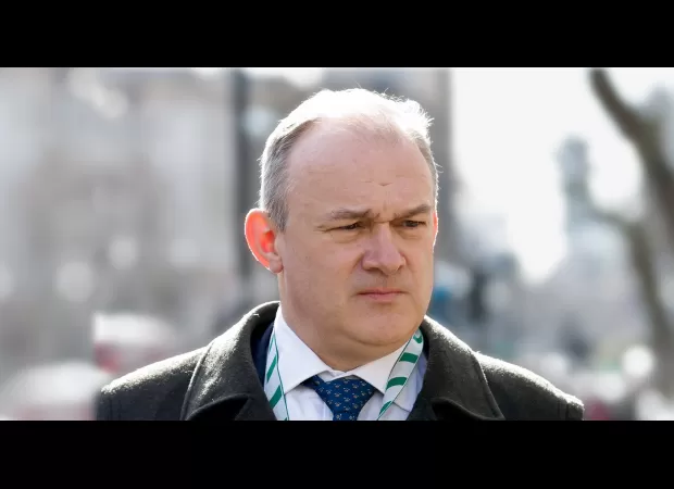 Ed Davey got in trouble for driving too fast on the M1 highway.