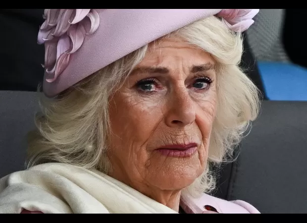 Camilla was moved to tears by the story of D-Day.