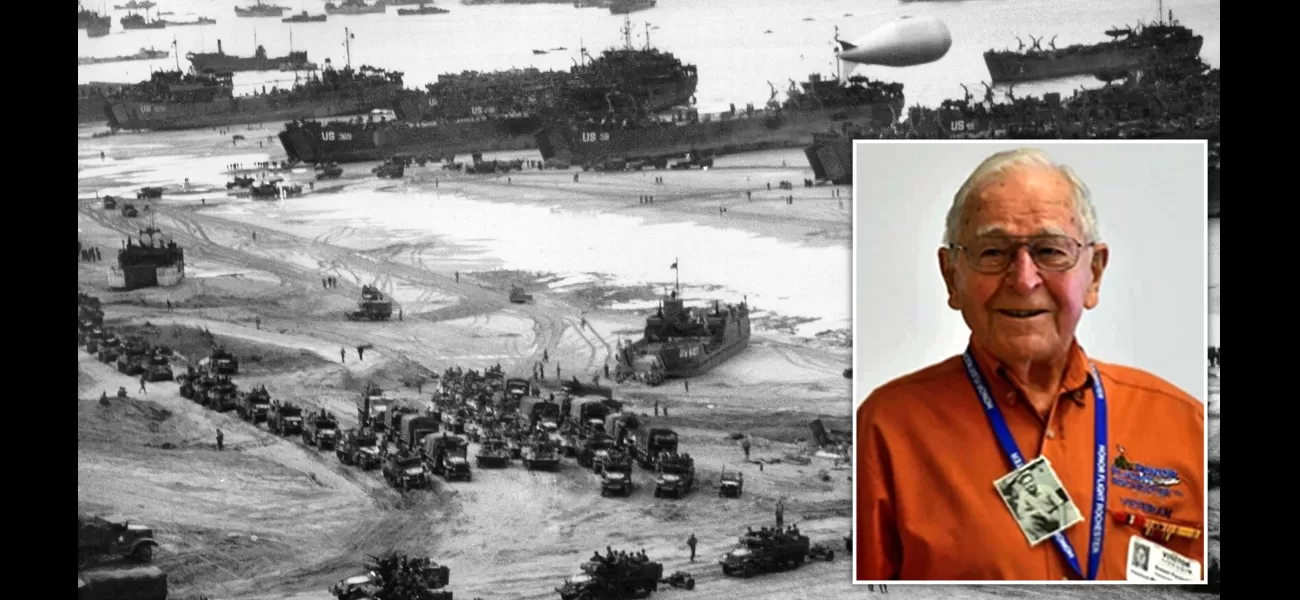 World War II veteran passes away en route to commemoration of D-Day in France.
