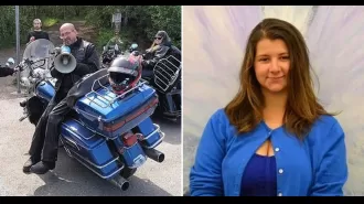 A father dies in a motorcycle accident while honoring his daughter who was killed.