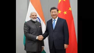 Chinese newspaper wants to improve relations with India during Modi's third term.