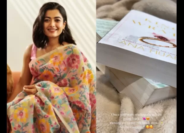 Rashmika Mandanna believes that once you start reading, you can't stop.