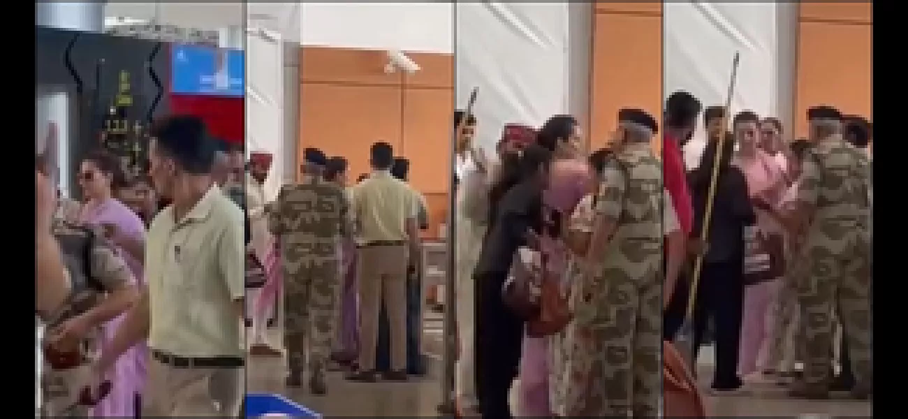 Actress Kangana Ranaut was attacked by a female CISF constable at Chandigarh airport.