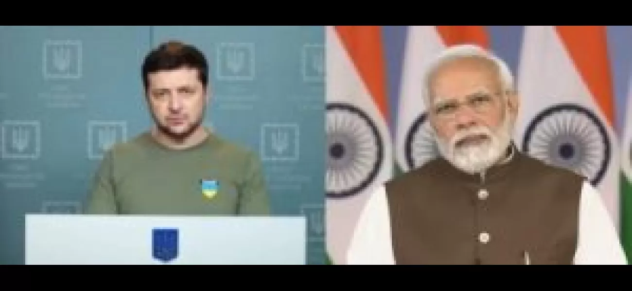 Ukrainian President Zelensky calls PM Modi, emphasizes importance of India's presence at upcoming peace summit.