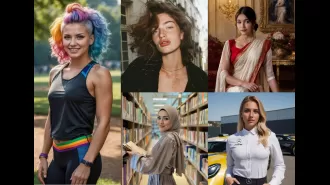 The top contestants for the world's inaugural AI beauty pageant have been announced.