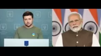 Ukrainian President Zelensky calls PM Modi, emphasizes importance of India's presence at upcoming peace summit.
