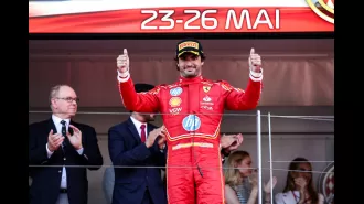 Sainz leaves Ferrari to join new F1 team, signs contract for upcoming season.