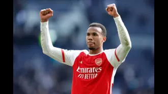 Gabriel Magalhaes of Arsenal remembers the 'genius' moment against Manchester United and shares a secret.