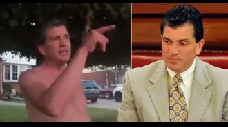 Judge without shirt who pushed officer in parking dispute to be taken off bench.