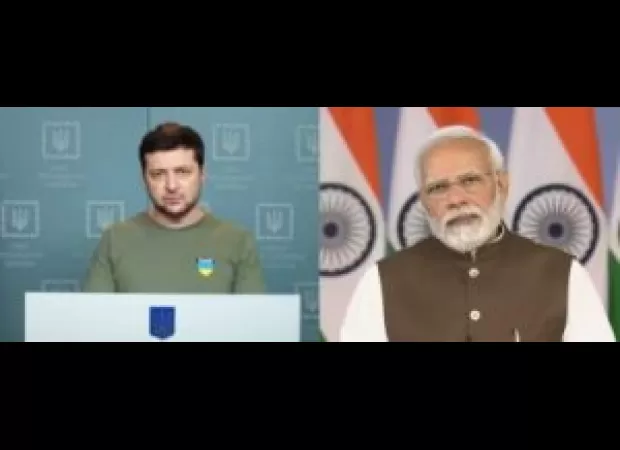 Ukrainian President Zelensky calls PM Modi, emphasizes importance of India's presence at upcoming peace summit.