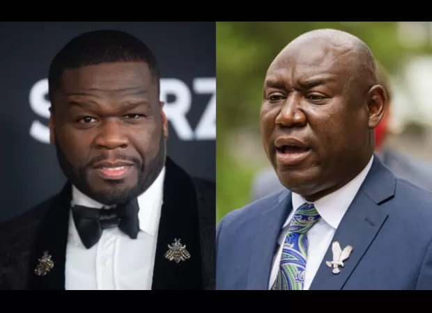 Rapper 50 Cent and attorney Ben Crump join forces to push for more diversity in the luxury spirits industry, foreseeing a positive future.