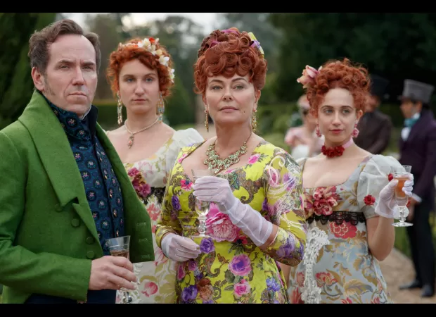 Actor from Bridgerton maintains youthful appearance in historical show almost three decades prior.