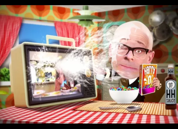 Harry Hill exposes fake elements of popular 90s TV series.