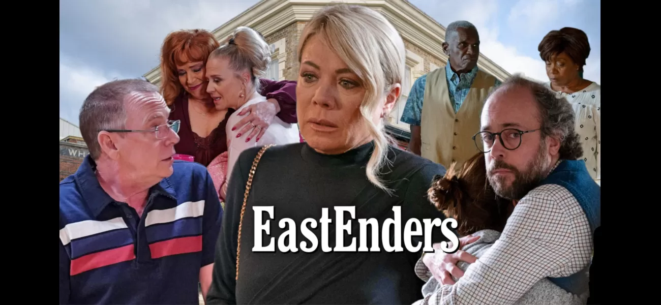 Six former characters are coming back to EastEnders as one resident is presumed dead in a collection of 37 photographs.