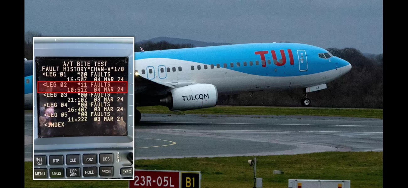 A UK Boeing 737 flight was nearly in a deadly accident due to a malfunction in its software.