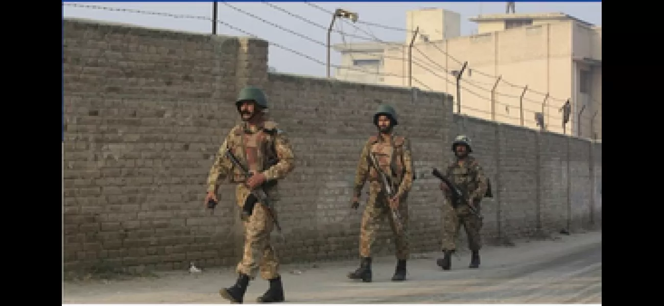 Five militants die in anti-terror operation in Pakistan.