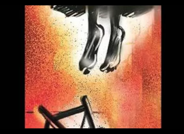 A young woman commits suicide.